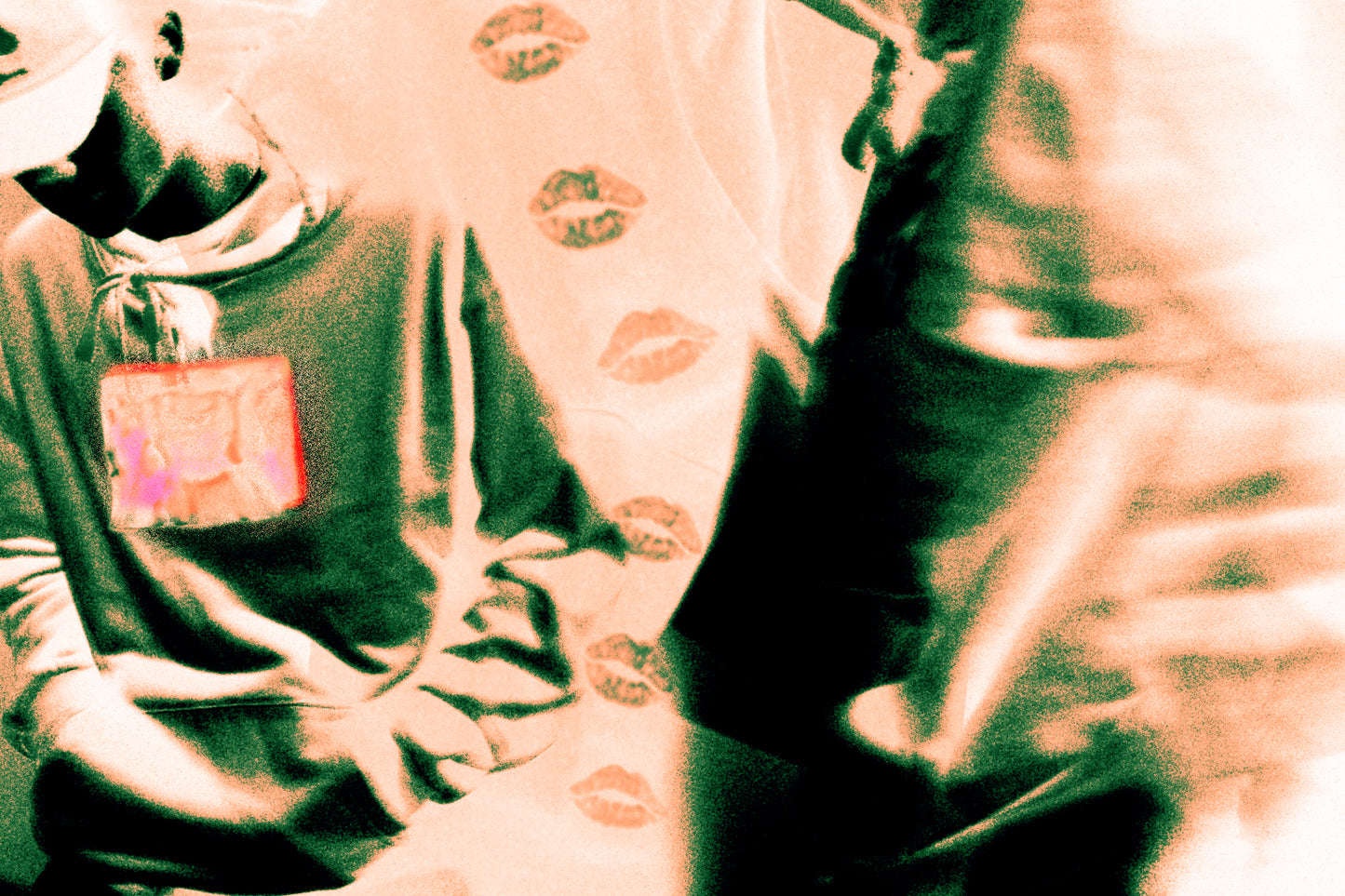 "Lipz" graphic hoodie